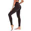 TNNZEET High Waisted Leggings for Women - No See Through Tummy Control Cycling Workout Yoga Pants with Pockets Reg &amp; Plus
