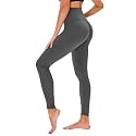 TNNZEET High Waisted Leggings for Women - No See Through Tummy Control Cycling Workout Yoga Pants with Pockets Reg &amp; Plus