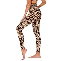 TNNZEET High Waisted Leggings for Women - No See Through Tummy Control Cycling Workout Yoga Pants with Pockets Reg &amp; Plus
