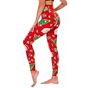 TNNZEET High Waisted Leggings for Women - No See Through Tummy Control Cycling Workout Yoga Pants with Pockets Reg &amp; Plus