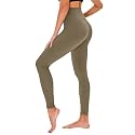 TNNZEET High Waisted Leggings for Women - No See Through Tummy Control Cycling Workout Yoga Pants with Pockets Reg &amp; Plus