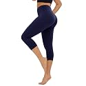 TNNZEET High Waisted Leggings for Women - No See Through Tummy Control Cycling Workout Yoga Pants with Pockets Reg &amp; Plus