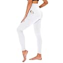 TNNZEET High Waisted Leggings for Women - No See Through Tummy Control Cycling Workout Yoga Pants with Pockets Reg &amp; Plus