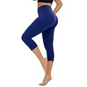 TNNZEET High Waisted Leggings for Women - No See Through Tummy Control Cycling Workout Yoga Pants with Pockets Reg &amp; Plus