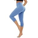 TNNZEET High Waisted Leggings for Women - No See Through Tummy Control Cycling Workout Yoga Pants with Pockets Reg &amp; Plus