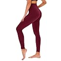 TNNZEET High Waisted Leggings for Women - No See Through Tummy Control Cycling Workout Yoga Pants with Pockets Reg &amp; Plus
