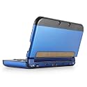 TNP New Nintendo 3DS XL Case, Aluminum Hard Shell, Blue, 2015 Model