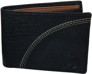 TnW Boys Casual Black Artificial Leather Wallet