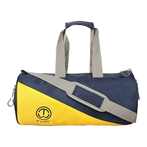 tnw men39s and women39s polyester trendy sports dufflegym bag yellow gym bag 04 medium