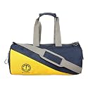 TnW Men's and Women's Polyester Trendy Sports Duffle/Gym Bag (Yellow) (Gym Bag 04), Medium