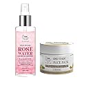 TNW-The Natural Wash De-Tan Face Pack &amp; Steam Distilled Rose Water for Hydrated &amp; Glowing Skin | With Goodness of Natural Ingredients