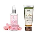 TNW-THE NATURAL WASH Grealmo Face Wash (100ml) and Steam Distilled Rose Water Spray/Makeup Remover (200ml) Combo pack | Perfect Face Care Kit | Green Tea Face Wash &amp; Rose Water Spray