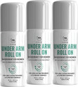 TNW - The Natural Wash Set of 3 Women Underarm Roll On Deodorant | Cucumber & Aloe Deodorant Roll-on - For Women (150 ml, Pack of 3)