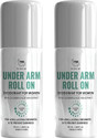 TNW - The Natural Wash Women Under arm Roll On Deodorant | Cucumber & Aloe Vera | Deodorant Roll-on - For Women (100 ml, Pack of 2)