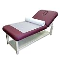 TOA 30" Wide x 294ft Disposable Poly Paper Waterproof Exam Massage Table Bed Cover 50 Sheets/Roll