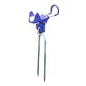Toasis Fishing Rod Holder Lake Bank Fishing Pole Stand (Blue)