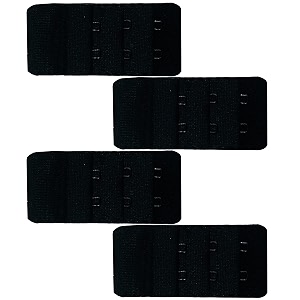 tobbtwist bra extenders - bra hook extender 2 hook - 3 eye for women save your bra increase band length combo