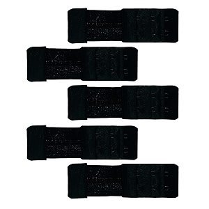 tobbtwist bra hook extender-2 hook - 3 eye with extra elastic for women save your bra increase band length combo