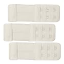 TobbTwist Bra Hook Extender-2 Hook - 3 Eye (With Extra Elastic) For Women, Save Your Bra Increase Band Length Combo
