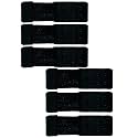 TobbTwist Bra Hook Extender-2 Hook - 3 Eye (With Extra Elastic) For Women, Save Your Bra Increase Band Length Combo