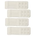 TobbTwist Bra Hook Extender-2 Hook - 3 Eye (With Extra Elastic) For Women, Save Your Bra Increase Band Length Combo