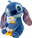 Tobby Toys Cute Stitch with Duck Soft Toy for Kids Cuddly Soft toy for Bithday Gift  - 40 cm (Blue)