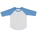 ToBeInStyle Kids Boys Girls Cotton Jersey Contrast Raglan V-Neck Tee T-Shirts