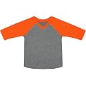 ToBeInStyle Kids Boys Girls Cotton Jersey Contrast Raglan V-Neck Tee T-Shirts
