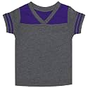 ToBeInStyle Kids Boys Girls Cotton Jersey Contrast Raglan V-Neck Tee T-Shirts