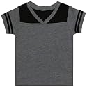 ToBeInStyle Kids Boys Girls Cotton Jersey Contrast Raglan V-Neck Tee T-Shirts