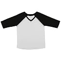 ToBeInStyle Kids Boys Girls Cotton Jersey Contrast Raglan V-Neck Tee T-Shirts