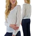 ToBeInStyle Women's Classic Long Sleeve V-Neck Pullover Sweater