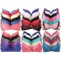 ToBeInStyle Women’s 6 Pack Random Selection Padded Support Bras - Sizes 30A to 46DDD