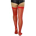 ToBeInStyle Women’s Fine Classic Fishnet Thigh High Stretch Nylon Novelty Stockings