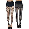 ToBeInStyle Women’s Pothole Rip Hole Punk Hosiery Tights Leggings Distressed Style