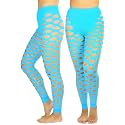 ToBeInStyle Women’s Pothole Rip Hole Punk Hosiery Tights Leggings Distressed Style