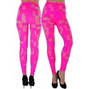 ToBeInStyle Women’s Pothole Rip Hole Punk Hosiery Tights Leggings Distressed Style