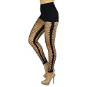 ToBeInStyle Women’s Pothole Rip Hole Punk Hosiery Tights Leggings Distressed Style