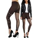 ToBeInStyle Women’s Pothole Rip Hole Punk Hosiery Tights Leggings Distressed Style