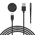 Tobfit Charger for Amazfit Bip 6/Active 2, Magnetic Charging Cable Cord for Active 2, Amazfit Bip 6 Smart Watch (3.3ft/1m)