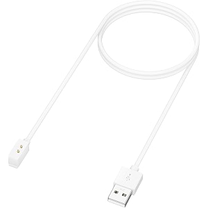 tobfit charger compatible with redmi watch 54  xiaomi mi band 88 pro99 prosmart band 2  100cm usb charging cable replacement not for redmi watch 3 usb a white