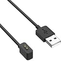 Tobfit Charger Compatible with Redmi Watch 5/4 / Xiaomi Mi Band 8/8 Pro/9/9 Pro/Smart Band 2 – 100cm USB Charging Cable Replacement (Not for Redmi Watch 3) USB A, Black