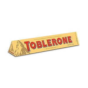 toblerone milk chocolate with honey and almond nougat pouch 100 gram