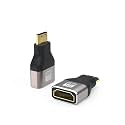 Tobo 8K Mini HDMI Male to HDMI Female Adapter, 48Gbps HDMI to Mini HDMI Adapter, Standard Mini HDMI 2.1 Version Extension Adapter Conversion for Laptop, Camera, Projector, HDTV (2 Pack)-TD-952H.
