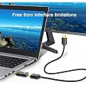 Tobo DisplayPort to HDMI 4K Adapter, Displayport Male HDMI Female DP to HDMI Adapter for 4K TV HDTV Monitors Portable Projectors etc, Pack of-2-TD-496H.