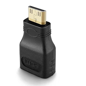 tobo gold plated mini hdmi to hdmi adapter male to female converter for hdtv 1080p hdtv camcorder td-533h