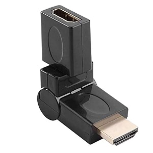 tobo hdmi male to hdmi female connector converter extension cable adapter 180 degree rotation angle converter-td-484h