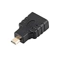 Tobo Micro HDMI Male to HDMI Female Type D Male Gold Extension Cable Adapter Converter Connector for HDTV,Camera (Micro HDMI Adapter)-(TD-049H-04)