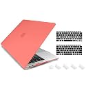 Tobo Plastic Hard Shell Case Compatible with Newest Air 13 inch Release 2020 2019 2018 [ A2337 M1 A2179 A1932 ] with Keyboard Cover Touch ID Protective Case (Army-Black) - TD-092CC