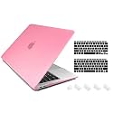 Tobo Plastic Hard Shell Case Compatible with Newest Air 13 inch Release 2020 2019 2018 [ A2337 M1 A2179 A1932 ] with Keyboard Cover Touch ID Protective Case (Army-Black) - TD-092CC
